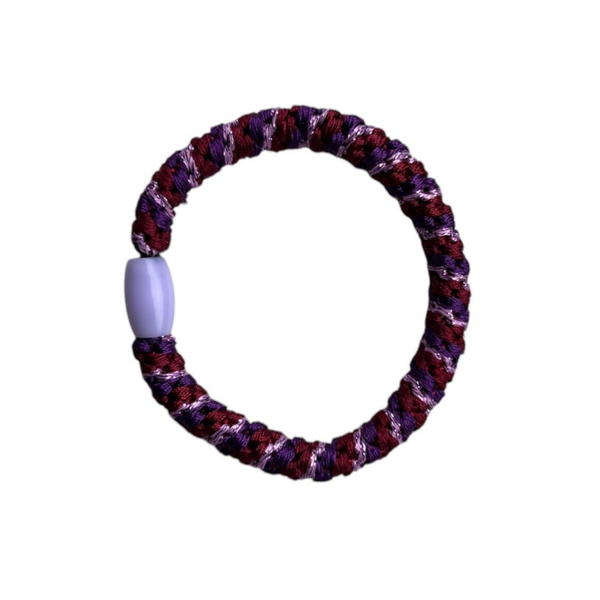 Elastiek - paars/rood