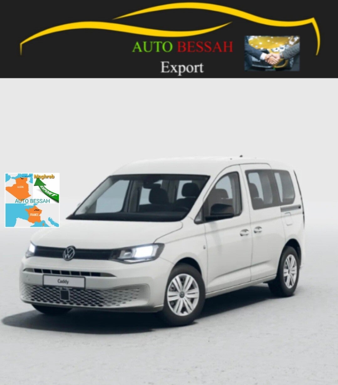 Volkswagen Caddy 1.5 114cv export Algérie