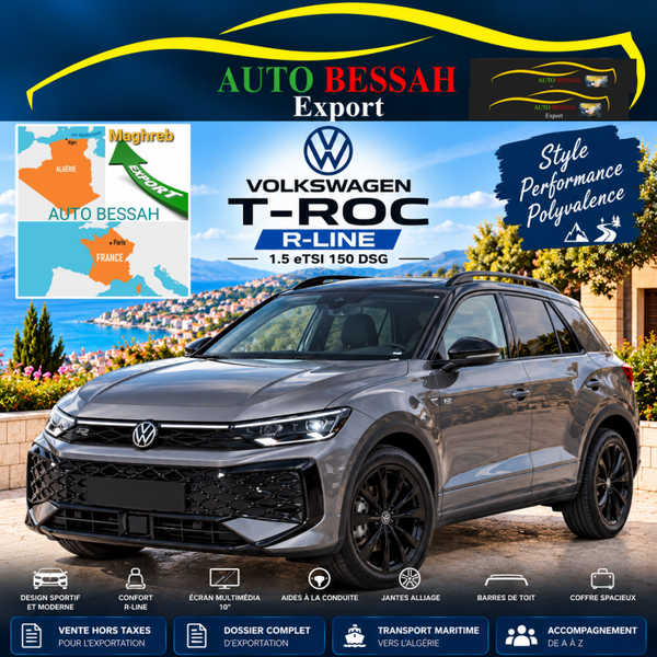 VOLKSWAGEN T-ROC 1.5 ETSI 150 DSG R-LINE