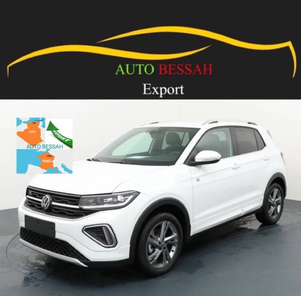VW T-cross 1.0 TSI 115ch DSG R-line – Automatique – Essance 10km Export Algérie