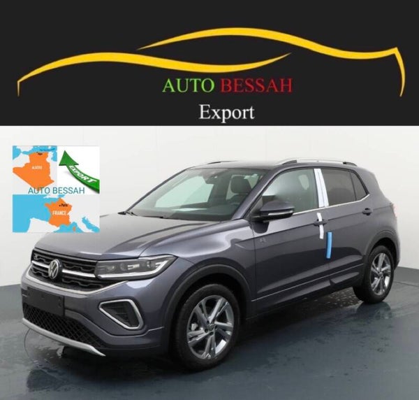 VW T-cross 1.0 TSI 115ch DSG R-line – Automatique – Essance 10km Export Algérie