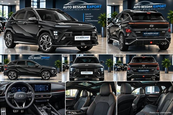 Hyundai Kona N-Line X Sky (comparable) HEV 138CV EXPORT ALGERIE