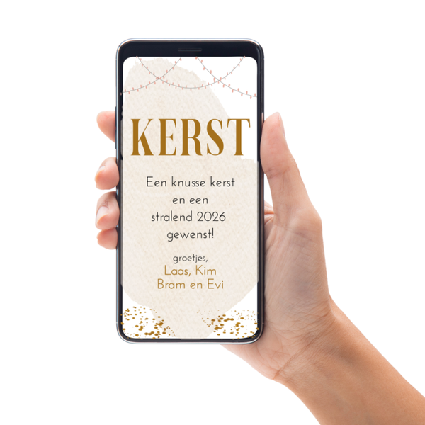 Digitale Kerstkaart: KERST