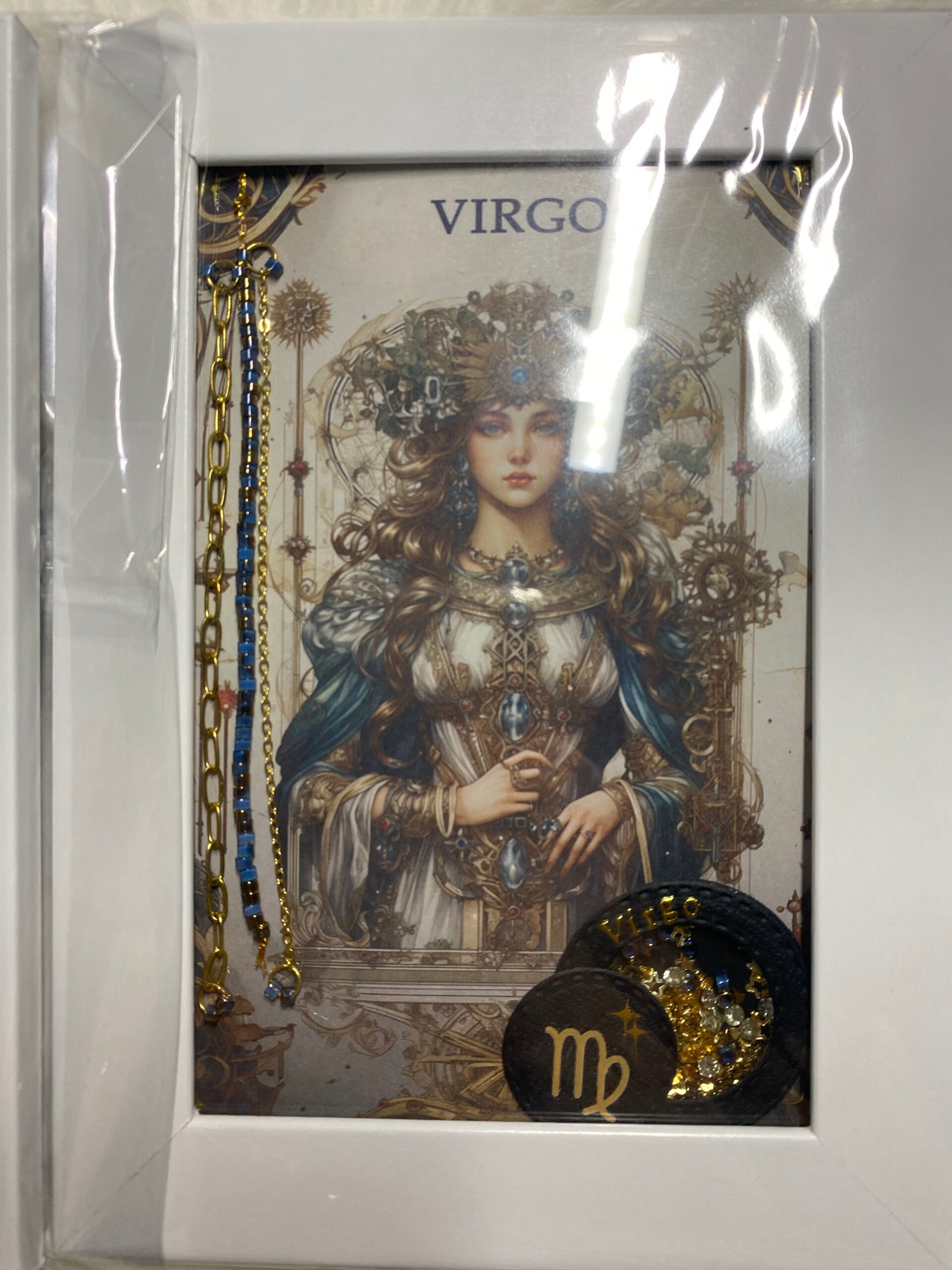 Virgo Zodiac Framed Artwork