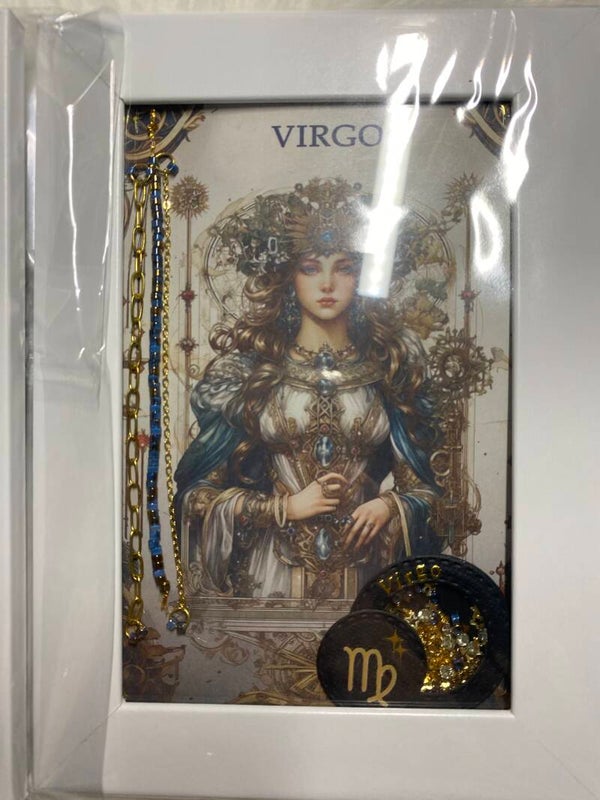 Virgo Zodiac Framed Artwork