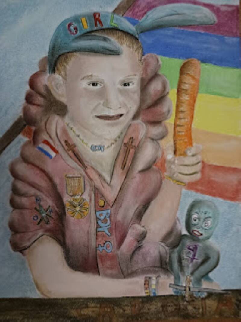 Art made to process institutional betrayal