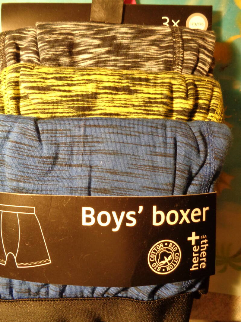 Boy's underwear as the perfect clothes