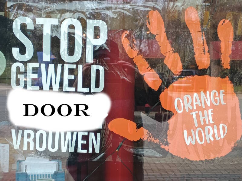 Stop 50 percent of violence, violence by women photography