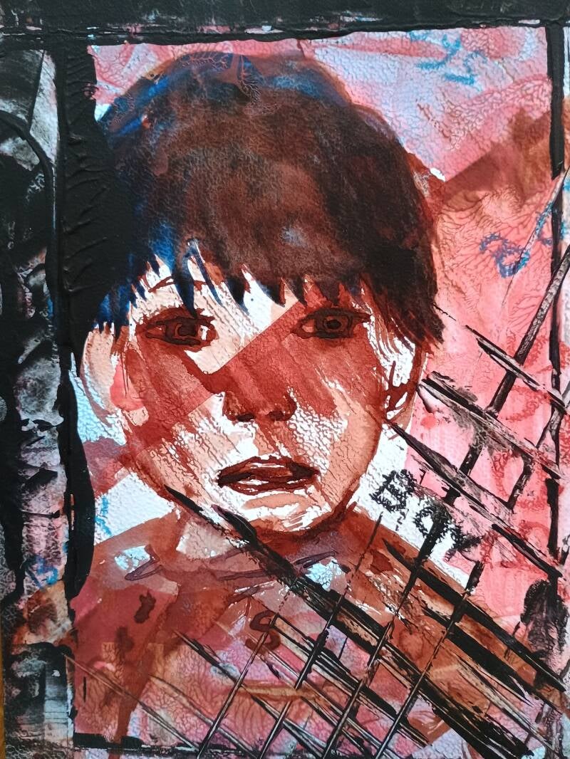 Truama art on extreme violence in Dutch foster care