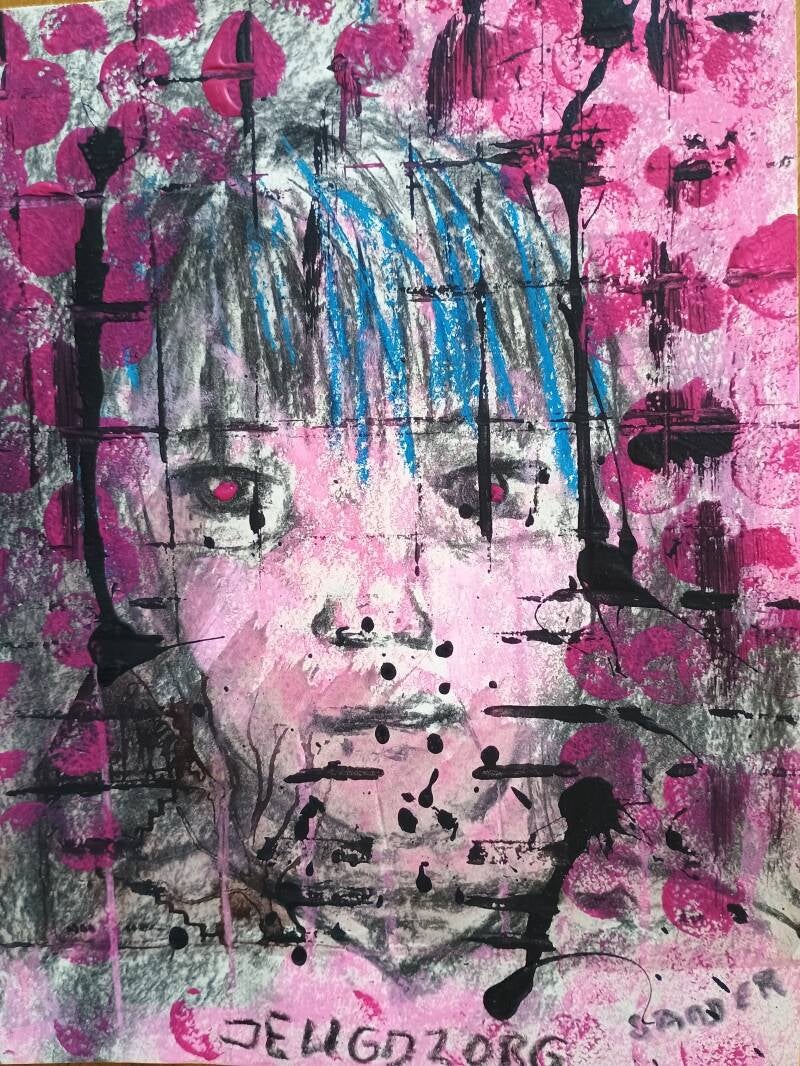 Truama art on extreme violence in Dutch foster care