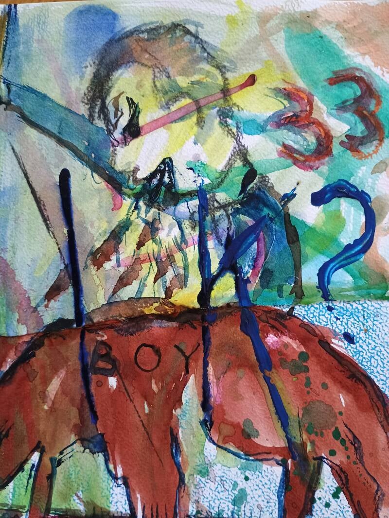 Truama art on extreme violence in Dutch foster care