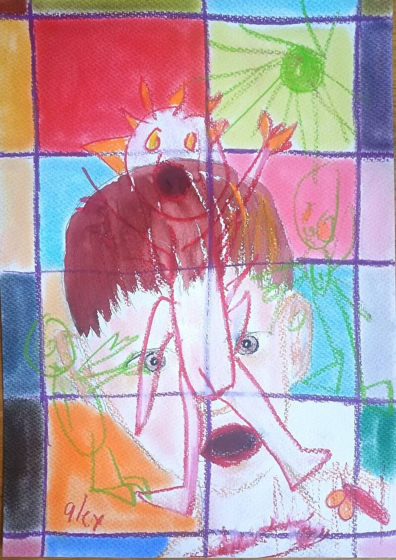 Gender formation drawing by Alex and Jimmy Groen