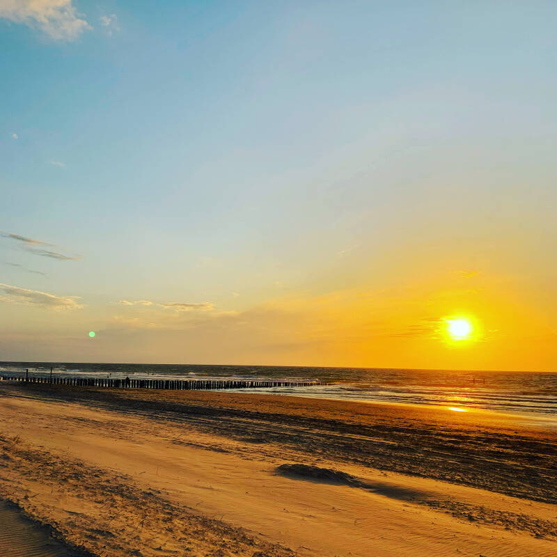 Zonsondergang Domburg