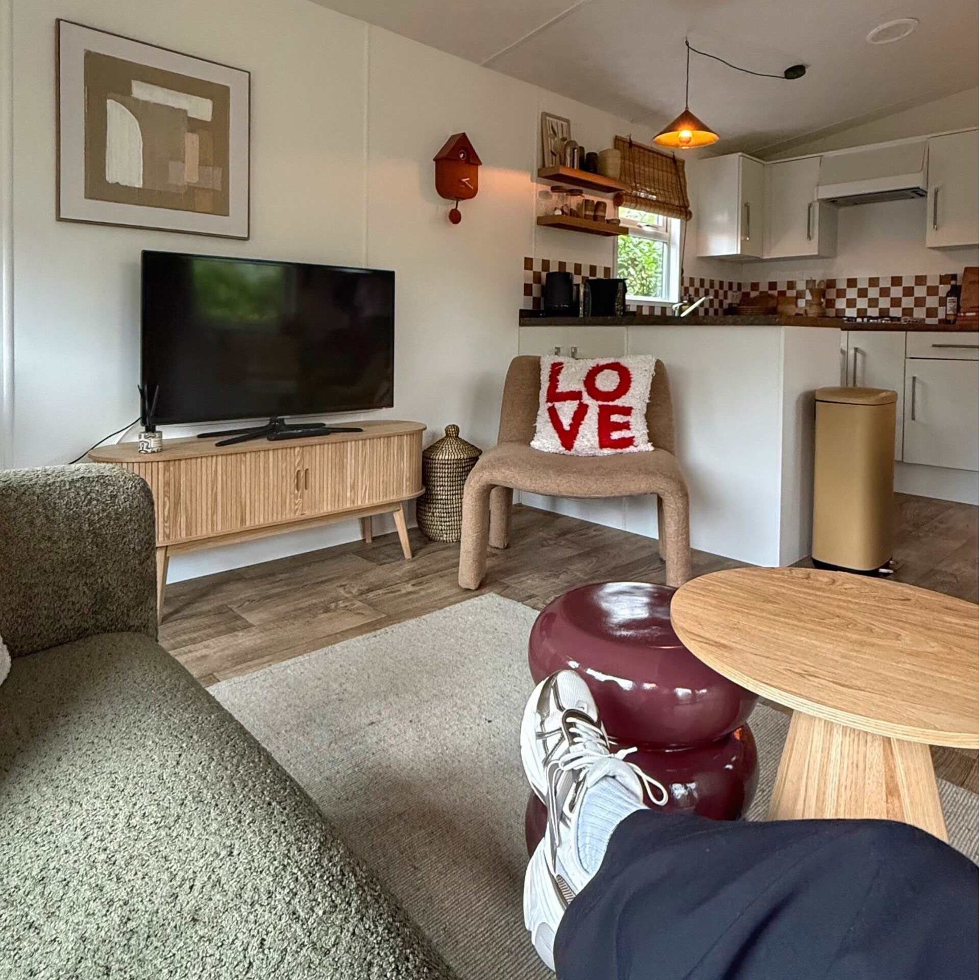 Overnachten op de Veluwe bij het Huisje van Loof in Nunspeet