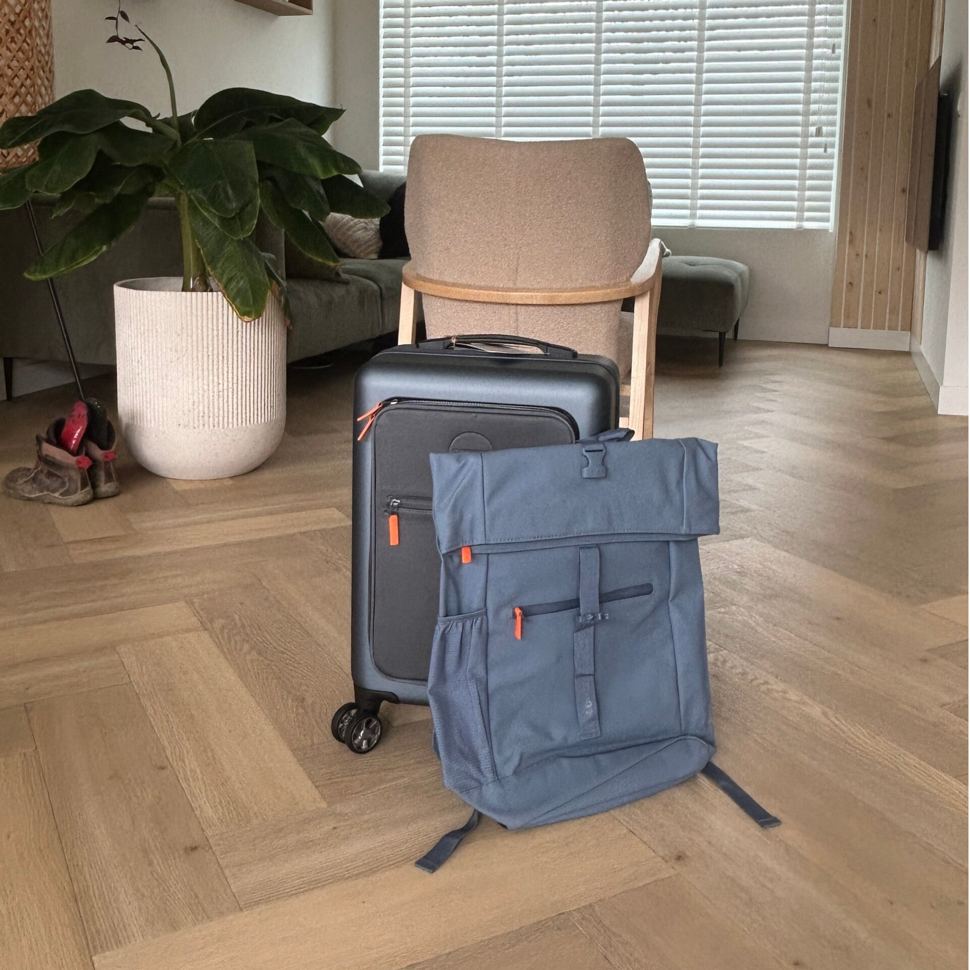 De perfecte match: de PT-01 Deluxe koffer en rugzak van Princess Traveller.