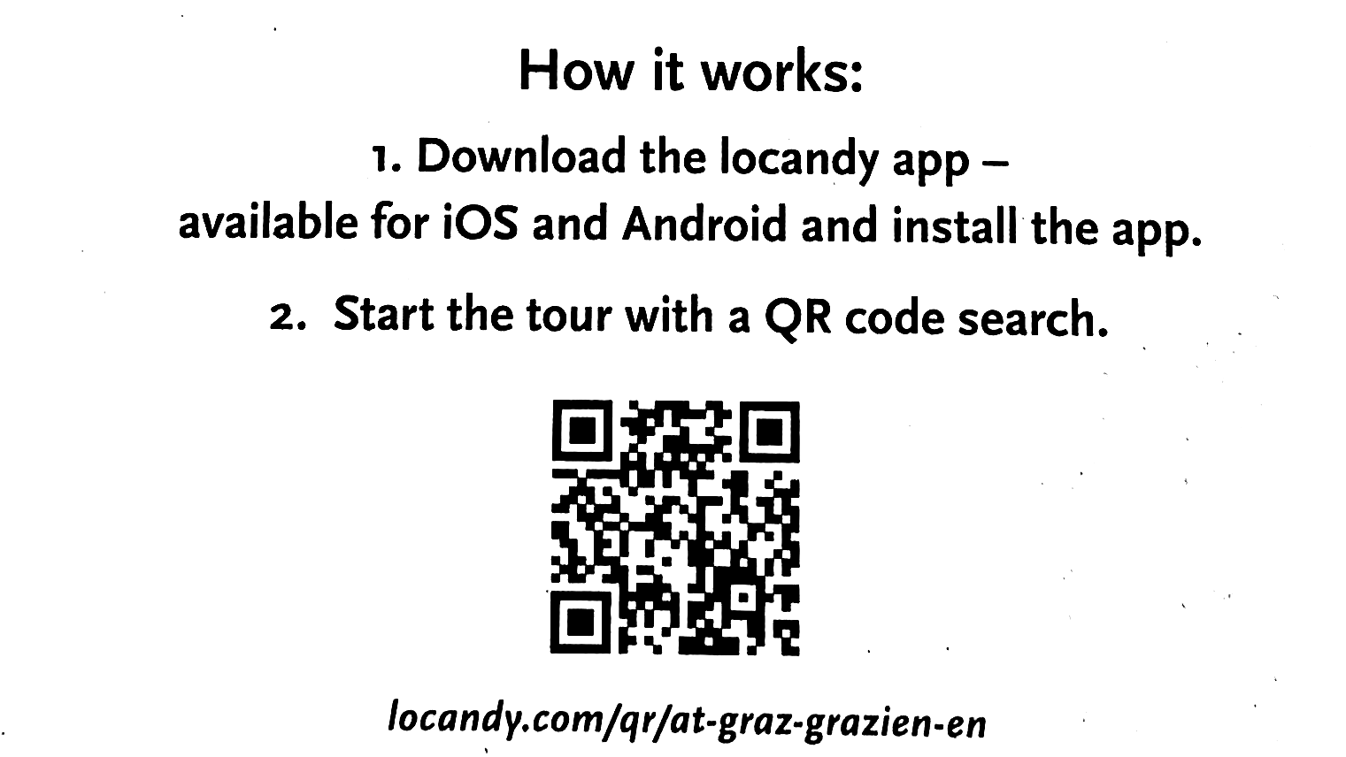 Qr-code podwalk Graz