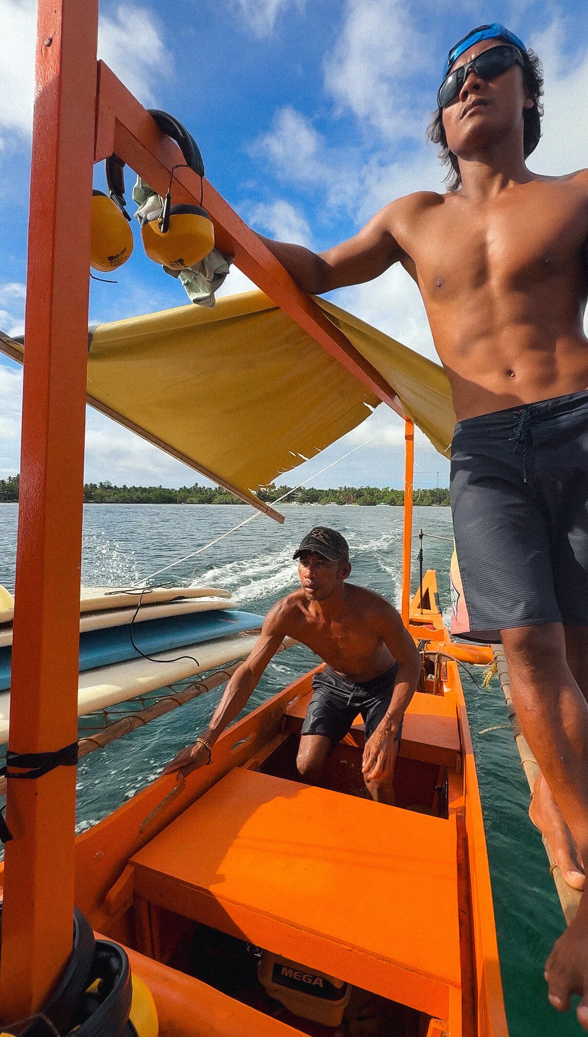 surfen bij Siargao