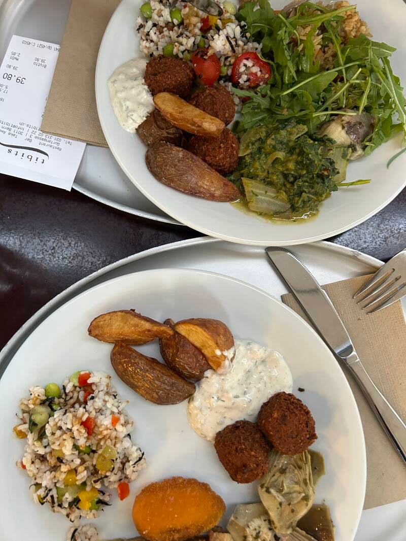 Eten bij Tibits Restaurant