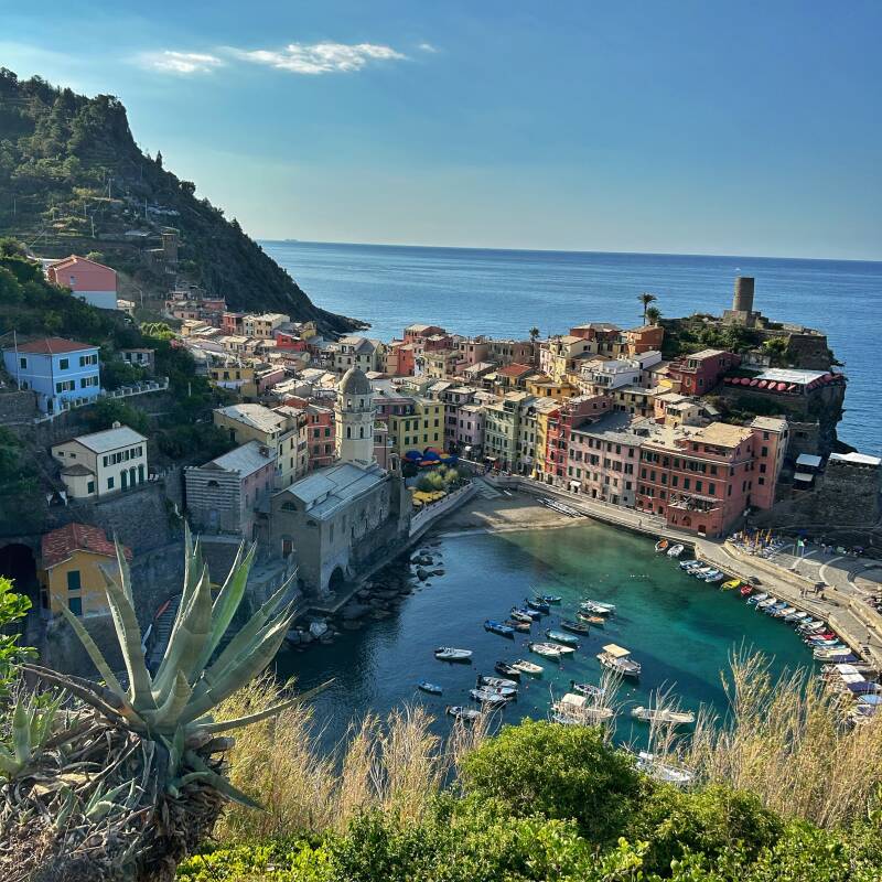Vernazza uitzicht