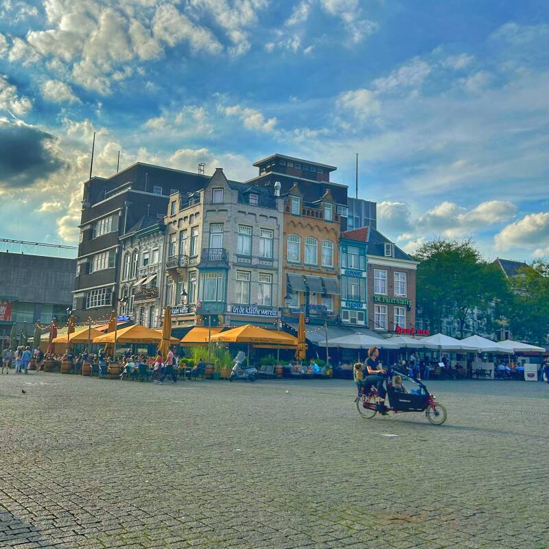 De markt in Den Bosch