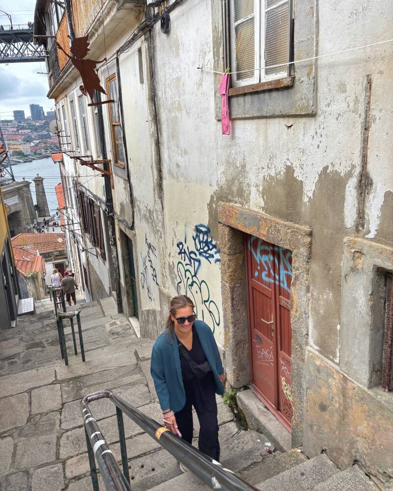Slenter door de straten van Porto