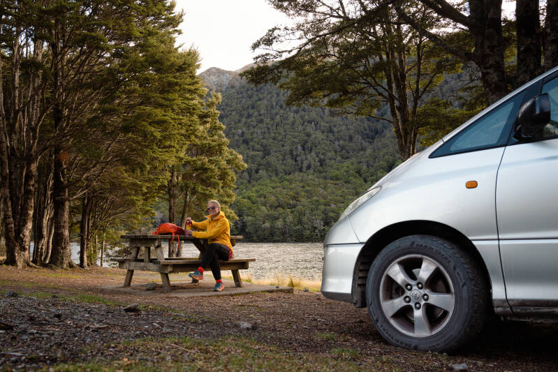 camperen in Nieuw Zeeland