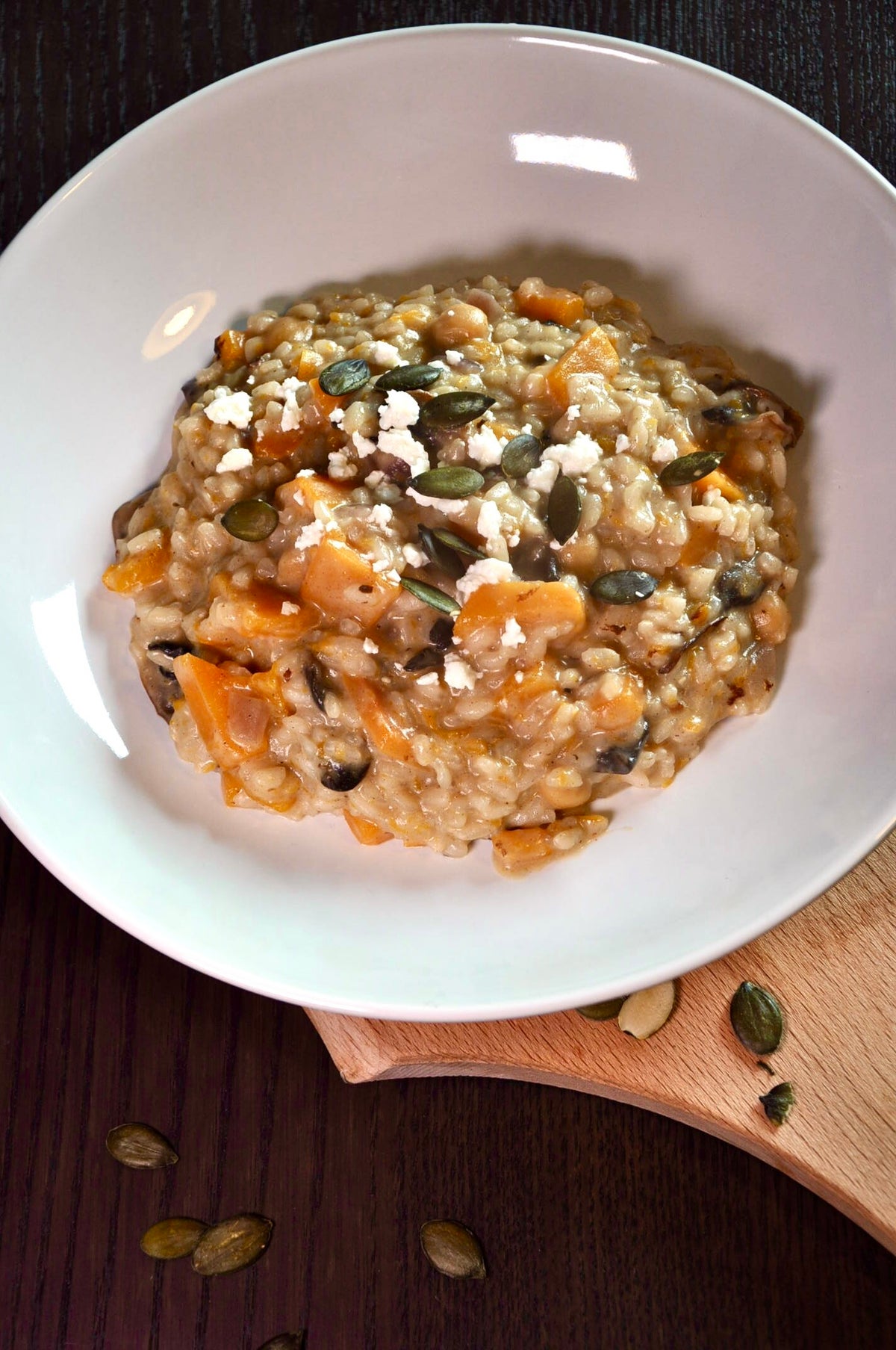 Kürbis-Feta-Risotto / Rezepte | JOJOS SOULFOOD
