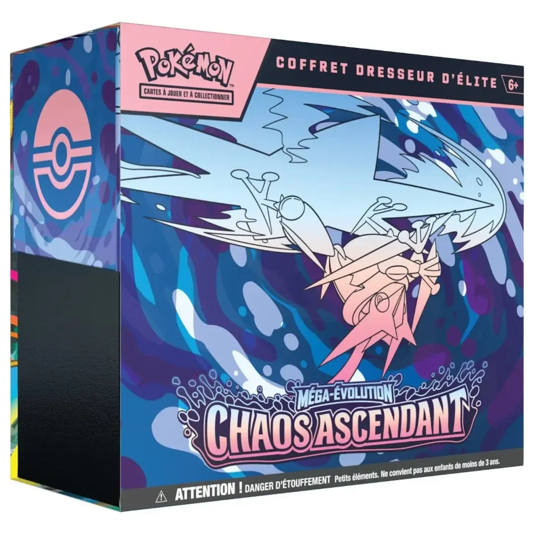 ETB Chaos Ascendant – Pokémon ME04 Sortie officielle le 22/05/2026  Précommandes à venir !