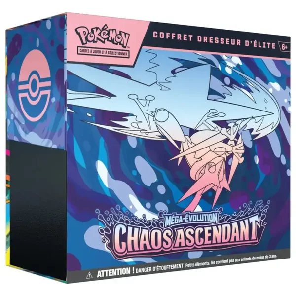 ETB Chaos Ascendant – Pokémon ME04 Sortie officielle le 22/05/2026  Précommandes à venir !