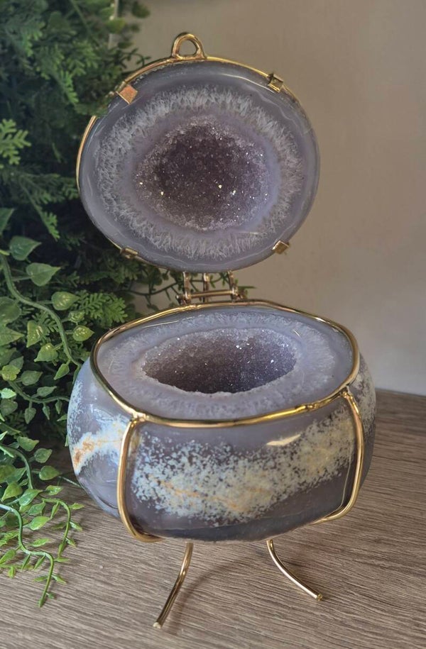 Agaat Geode Juwelenbox