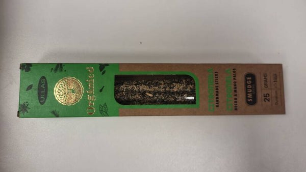 Varitas de incienso Organico Citronela Palos