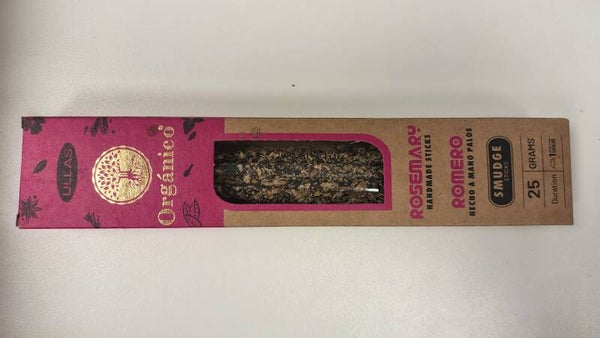 Varitas de incienso Organico Romero Palos