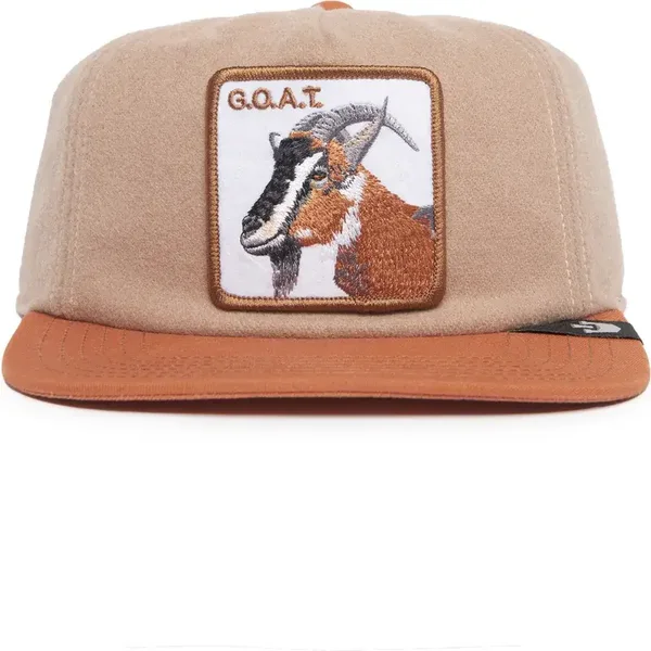 Goorin Bros. GOAT Alpine Base Gorra snapback marrón Farm Flats.