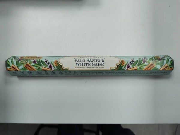 Varitas de incienso Palo Santo y Salvia Blanca