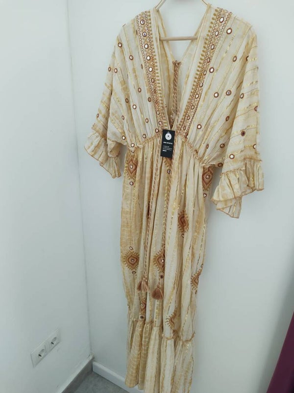 Vestido Boho Chic Amarillo