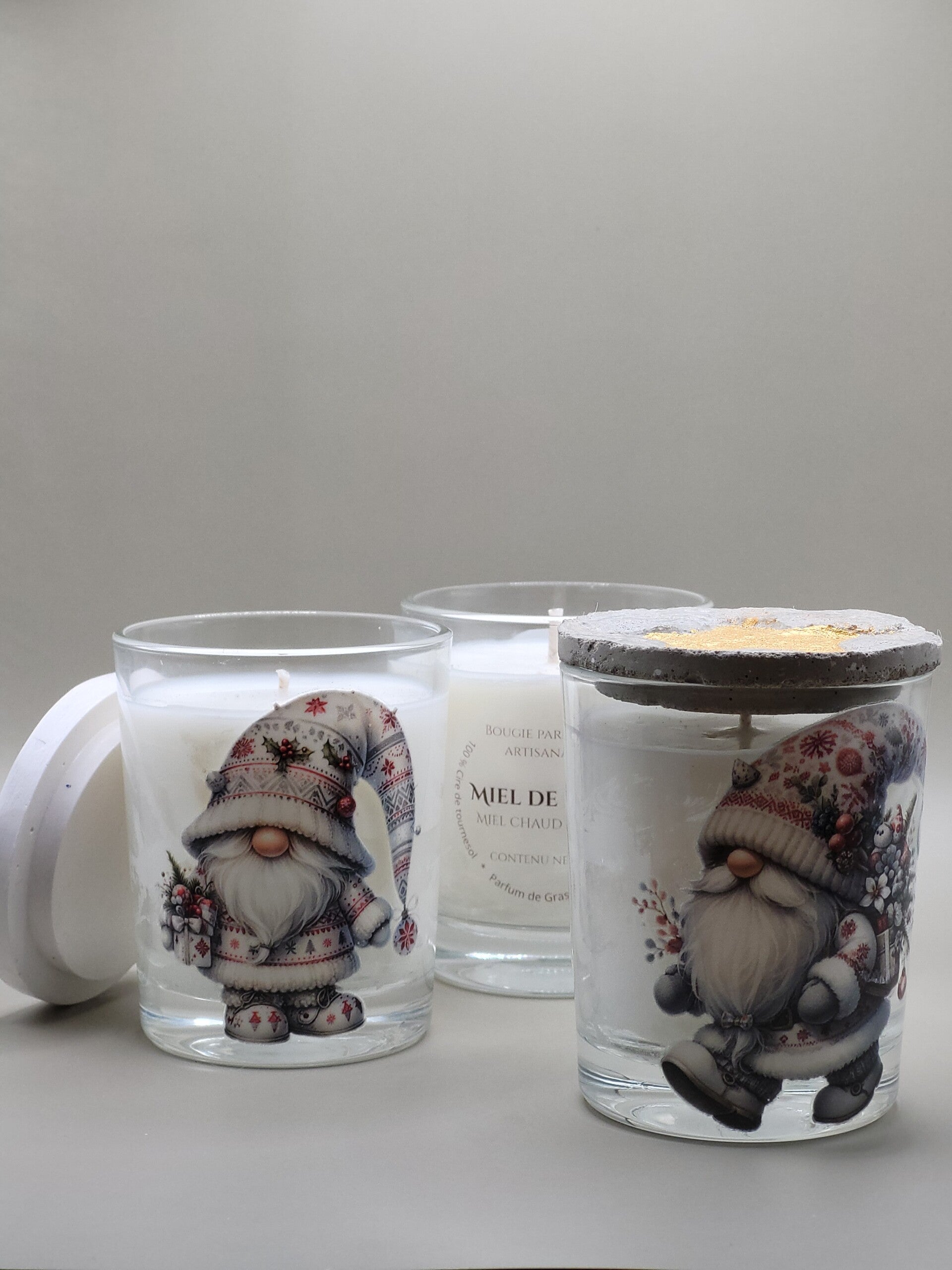 petite bougie parfumée  "édition hiver"