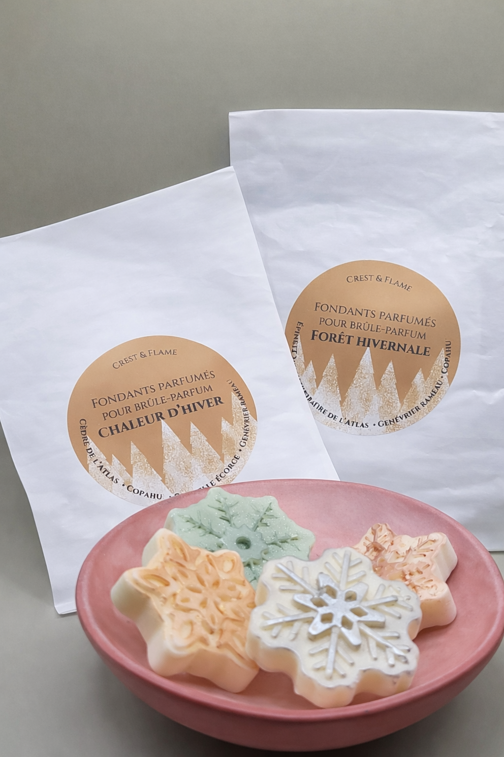 Fondants à huile essentielle