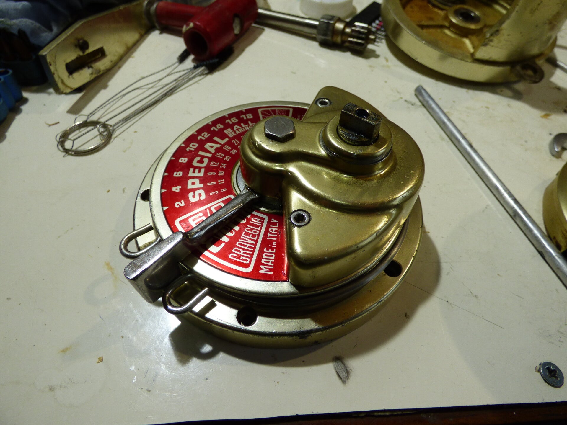 Moulinet Toupie Penn 104CS Vintage - Pêche Eau Douce - Tourne, Petite Réparation Nécessaire