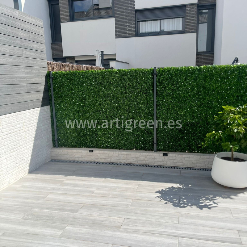 ¿Qué es el jardín vertical artificial?