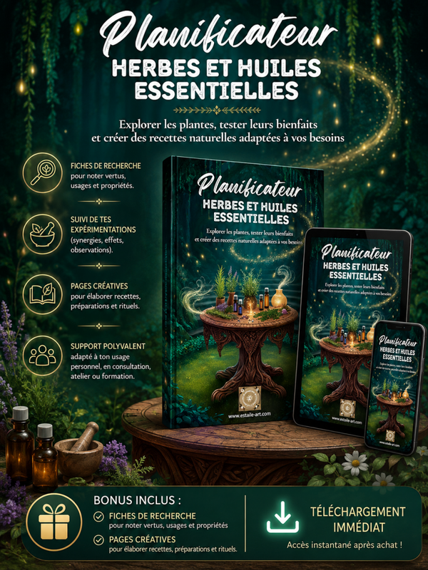 Planificateur Herbes et Huiles essentielles