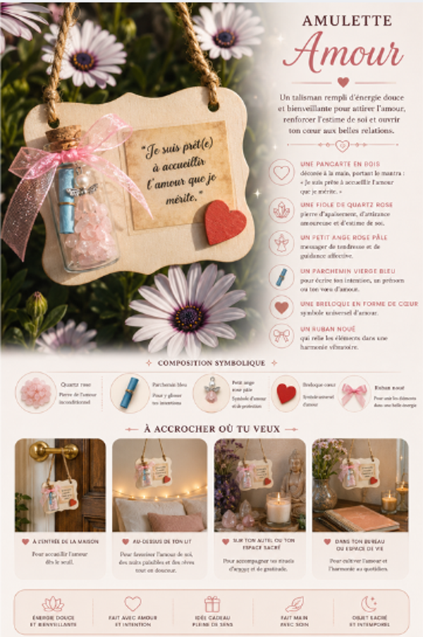 Amulette "Amour"