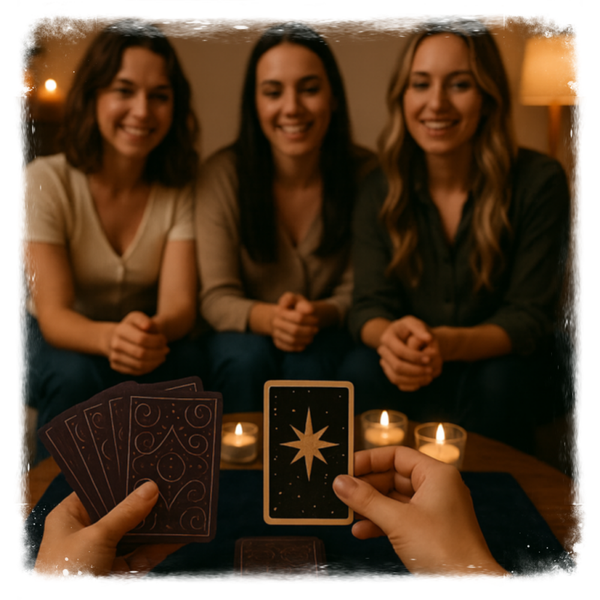 🌙✨ Soirée cartomancie entre copines – After Work ou Après-midi détente – Rognac et alentours✨🌙