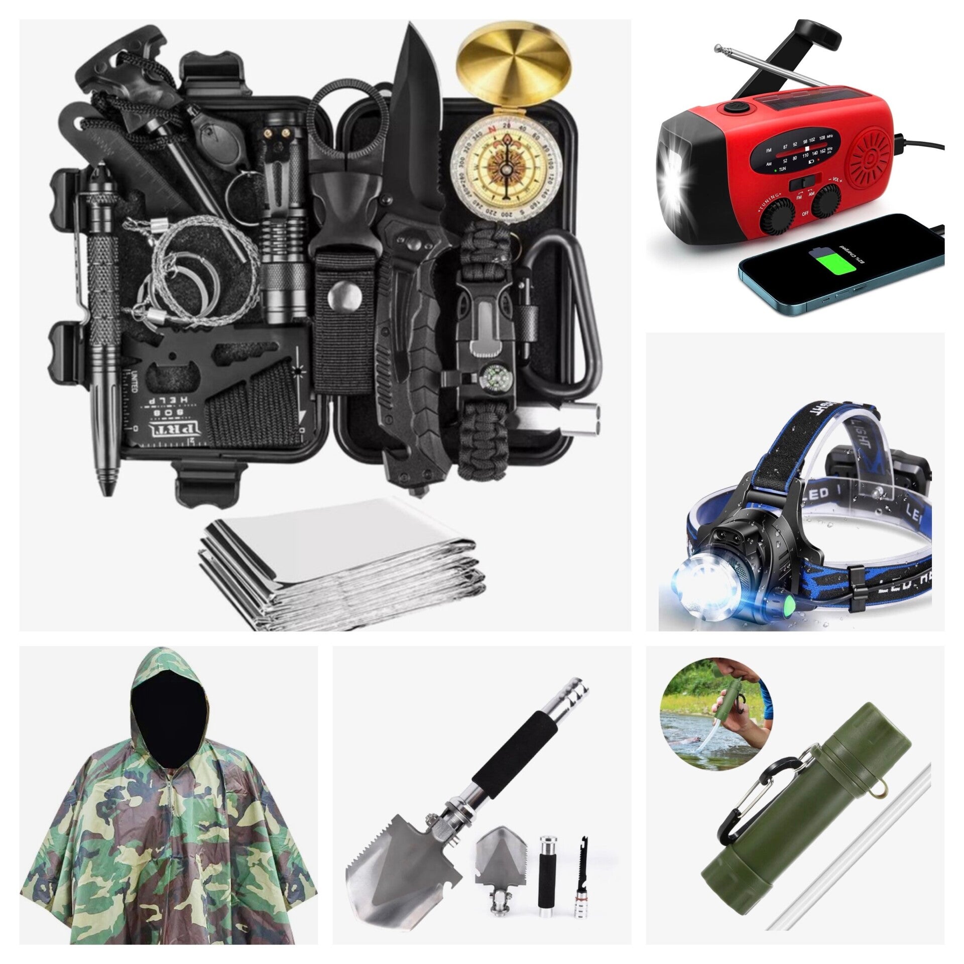 Noodpakket - combinatieset - Survival set  | WeXplore