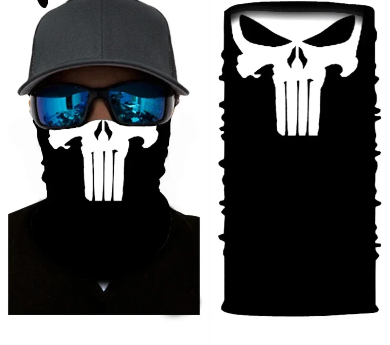 Bandanas - S78 - Doodshoofd print | J-Trade