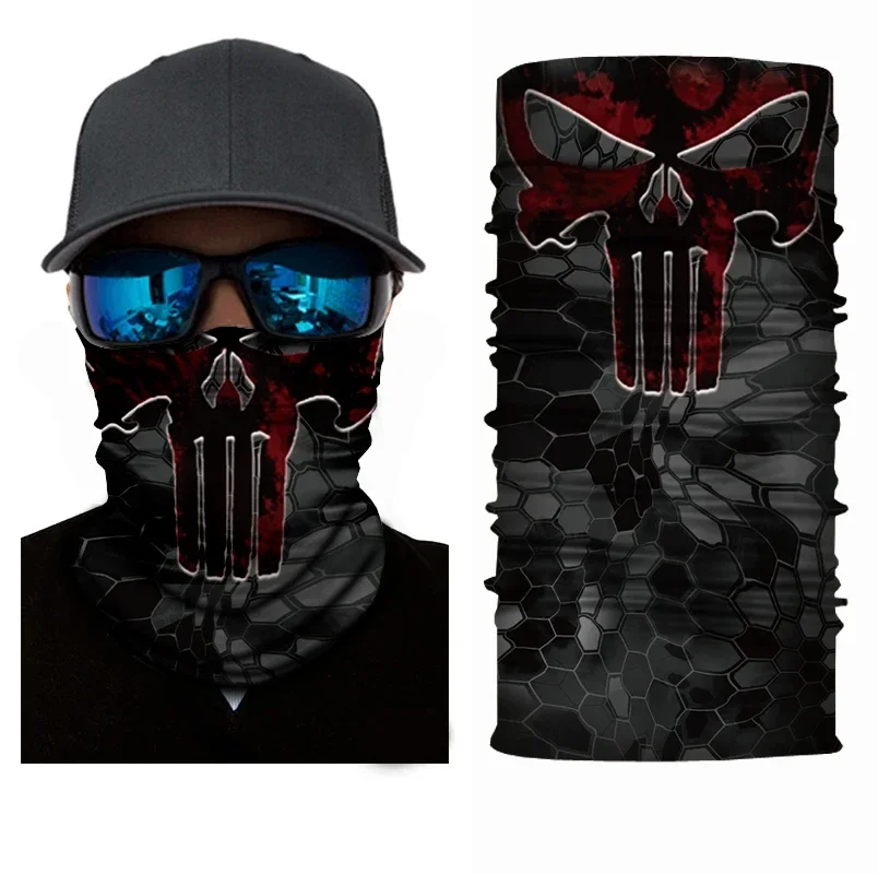 Bandanas - S053 - Skelet gezichtsmasker print | J-Trade