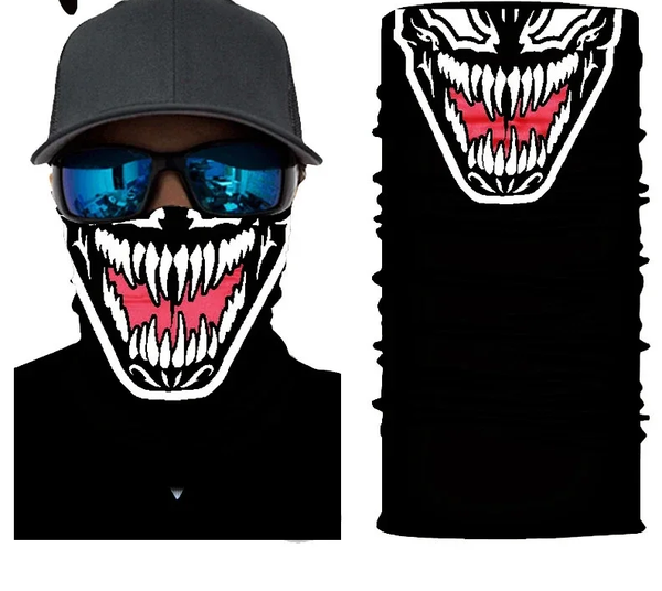 Bandanas - S102 - Monster gezicht print | J-Trade