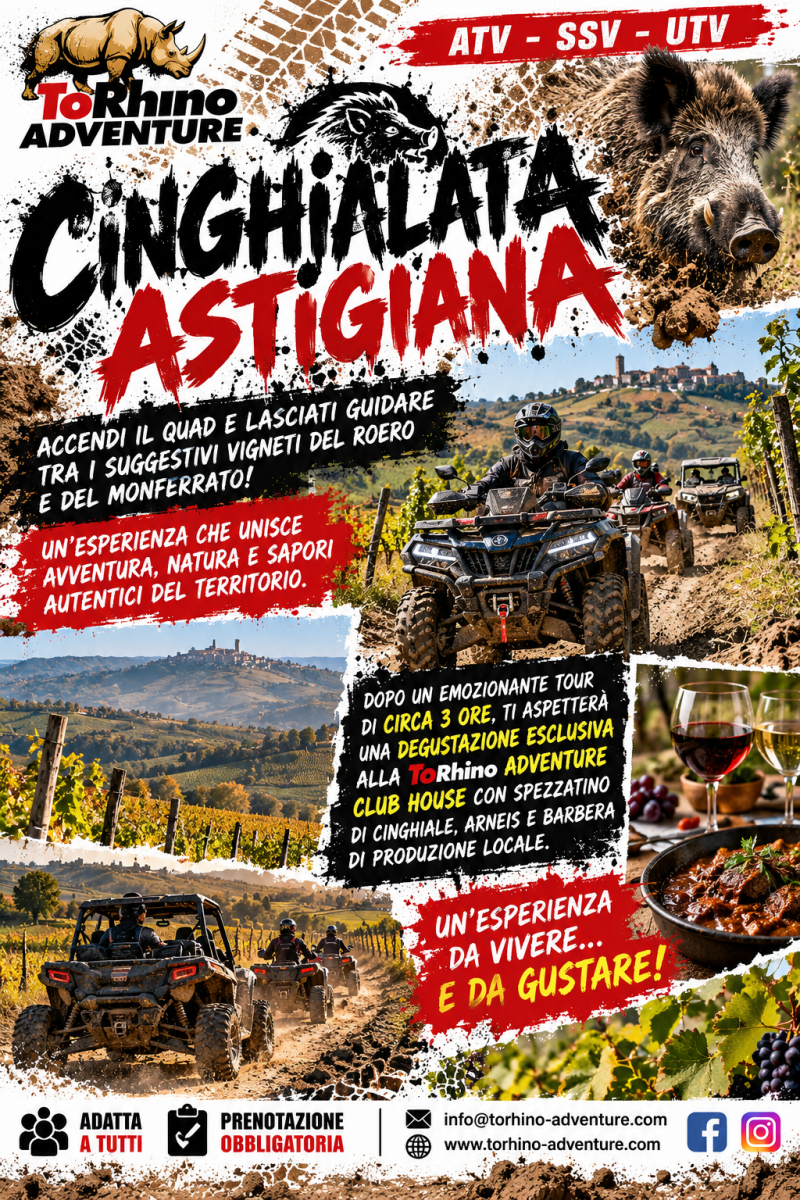 CINGHIALATA ASTIGIANA by ToRhino ADVENTURE 