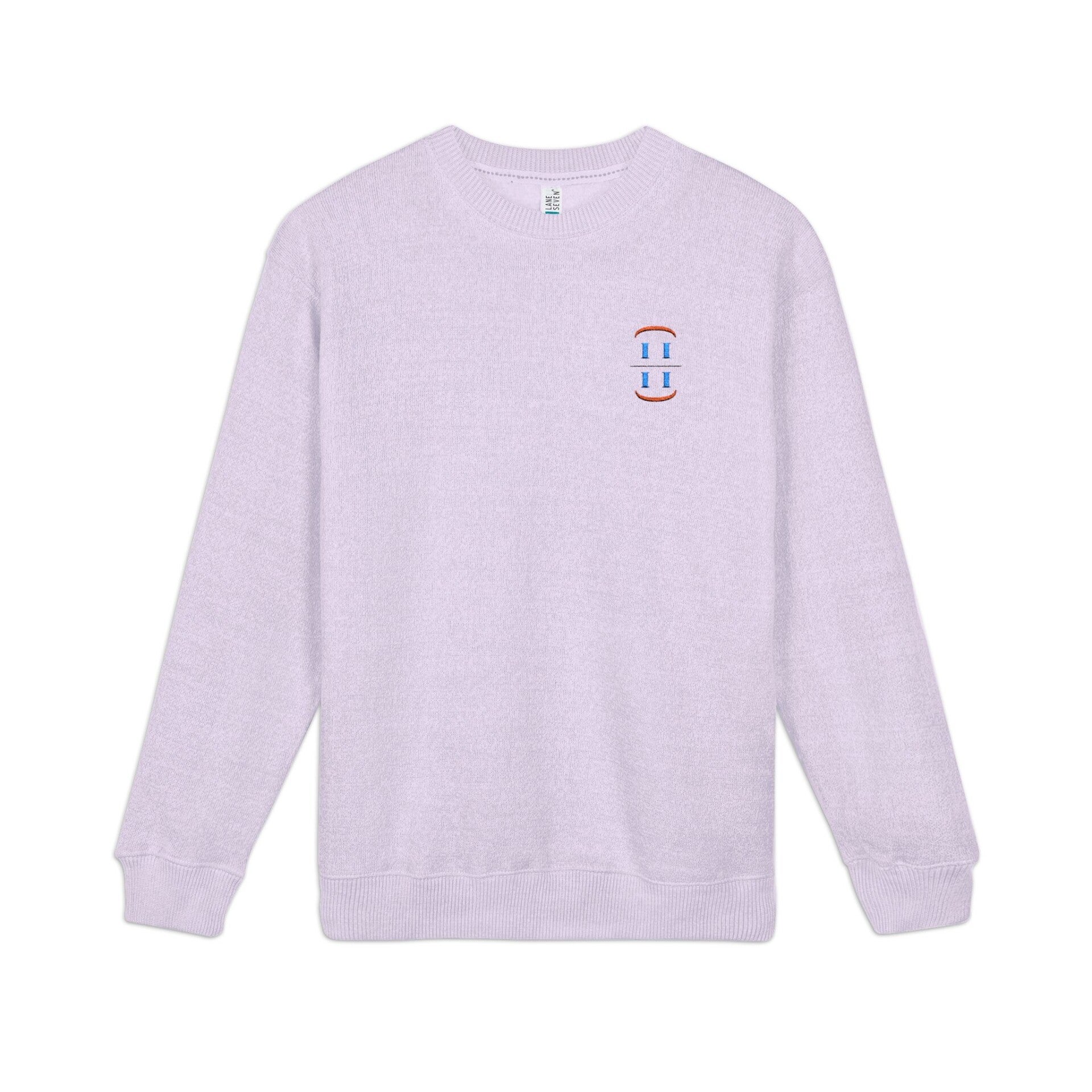 Ice Purple crewneck with logo