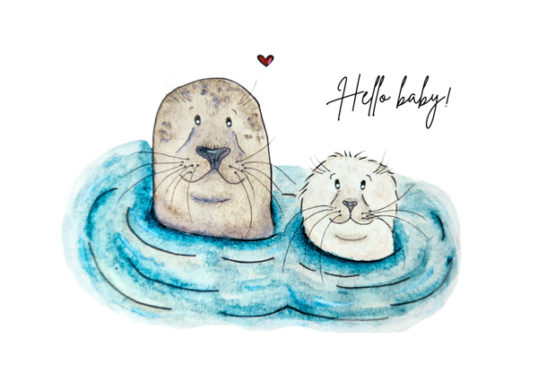 Hello baby! | Zeehond
