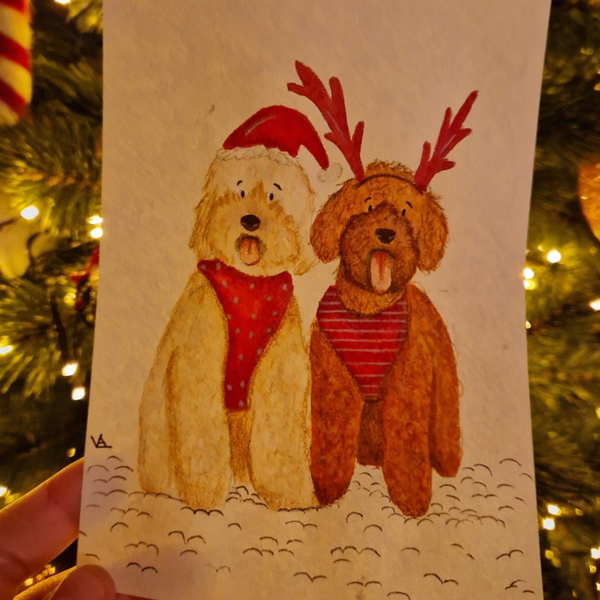 Gepersonaliseerde Kerstkaart | A3 & Digitale versie